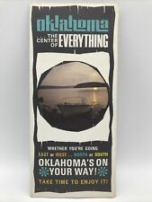 1967 OKLAHOMA THE CENTER OF EVERYTHING Travel Tour Guide Info Brochure and Map picture