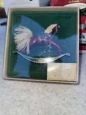 Hallmark Ornament 1983 Rocking Horse 3rd in Rocking Horse series In Box with Tag picture