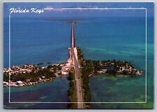 Postcard Aerial View of Conch Key on Overseas Highway Florida Keys     A 7 picture