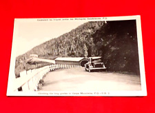 c1930s RPPC Covered Bridge GASPE MOUNTAINS Province of Quebec  UNUSED POST CARD picture