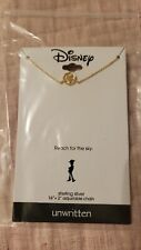 Disney Unwritten Sterling Necklace Toy Story Sheriff Badge Reach For The Sky picture