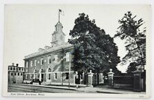 Post Office Brockton Massachusetts MA Vintage CURT TEICH Postcard picture