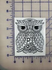 Mandala Owl Design   Vinyl Sticker  Logo Vinyl Decal 4