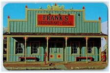 c1950's Frank's Restaurant & Grill Colorado Springs Colorado CO Vintage Postcard picture