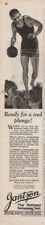 1922 Jantzen Knitting Mills Portland Oregon Mens 1920's Swimsuit Bathing Suit Ad picture