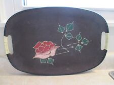 Tilso Mid-Century Fiberboard Serving Tray Rose picture