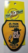 Yogi Bear's Jellystone Park Ranger Smith Shield Patch - New picture