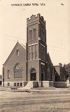 Ripon Wisconsin~Emanuel's Church~Lillian: This is Our Church~1913 RPPC picture