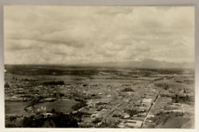 RPPC Aerial View of Unknown  City, Vintage Photo Postcard picture