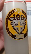 1964 Montana Territorial Centennial & 41st State 75th Diamond Jubilee Glass  picture