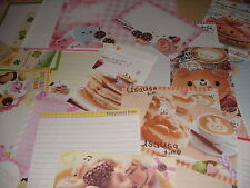Kawaii San-X Crux Kamio Rilakkuma SAMPLE LOT Stickers, Letter Set, Memo Sheets picture