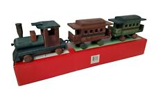 Vintage Red and Green Wooden Train by Windsor Collection - 21