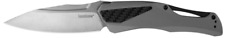 Kershaw Collateral Folding Knife 3.25 8Cr13MoV Steel Blade Gray Stainless Handle picture