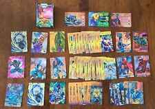 Marvel Overpower Lot - Mutants Unite deck,  Wizard promo card, others picture