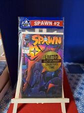 Spawn #2 1st Print (Image Comics, June 1992) Gold Seal Limited Collector's Ed  picture