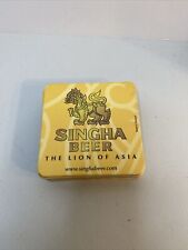 Singha Beer The Lion of Asia Drink Coasters Pack of 11 picture