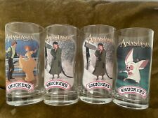 Vintage 1998 Smucker's Jelly Anastasia Drinking Glasses - Lot of 4 Disney picture