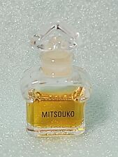 MICRO MINI Vintage MITSOUKO Guerlain EXTRAIT Parfum Perfume Baccarat Shape picture