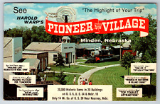c1960s Pioneer Village Harold Warp Minden Nebraska Vintage Postcard picture