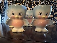 Lot Of 4 Vintage Bluebird Egg Cups picture