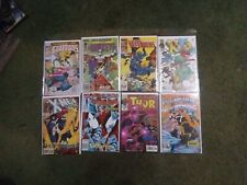 Marvel Comics Copper Age Lot Of 8 Random X-Men, Spiderman, Thor, Ect VF-NM Rare  picture