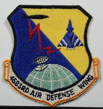 US Air Force 4683rd Air Defense Wing Insignia Badge Patch Full Color Large picture
