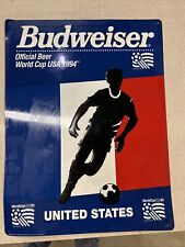 VTG Budweiser Bar Sign 94 Soccer World Cup Team USA 23.5x18 picture