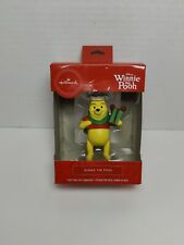 Hallmark Disney Winnie the Pooh with Package Christmas Tree Ornament 2015 - NEW picture