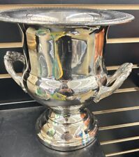 Vintage Leonard Silver Plated Champagne Bucket, Trophy Shaped Ice Bucket picture