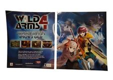Wild Arms 4 Print Ad Magazine Poster Official Art Vintage 2006 PS2 picture