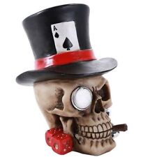 PT Pacific Trading Poker Card Skull with Hat Decoration picture