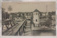 Postcard Entrance To Holley NY From the East Bridge Canal picture