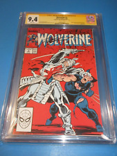 Wolverine #2 Signed Claremont CGC Signature Series 9.4 NM Beauty Wow picture