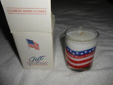 CELEBRATE AMERICAN CANDLE GIFT COLLECTION AVON 2002 GOD BLESS AMERICA w/box picture