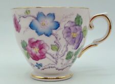 Tuscan Fine English Bone China Tea Cup with Scalloped Rim Floral & Gold Accents picture