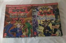 Yu-Gi-Oh Prima's Strategy Guide Lot Rule Book & Card Catalog Yugioh Trading  picture