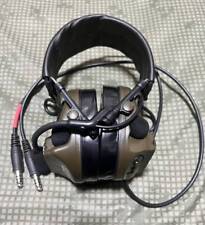 TCA AGC COMTAC3 Type Headset 3M PELTOR COMTAC III ACH OD dual WORKING NA269 picture