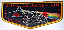 Lodge # 558 Ahoalan Nachpikin ES-2005-1 LOAC 9 Yellow Border 2005 OA Flap MINT picture