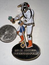 Lions Club Collectible Prestige Pin Arizona 2001 IndianapolisMD 21 Kachina picture