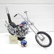 HARLEY-DAVIDSON EASY RIDER CAPT. AMERICA CHOPPER - FRANKLIN MINT 1:10 MOTORCYCLE picture