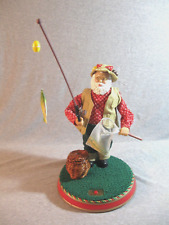 Gemmy North Pole Fishing Santa Animated w/Music North Pole Productions See Video picture
