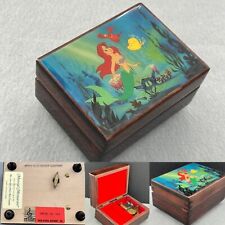 DISNEY VTG MUSIC BOX  LITTLE MERMAID Ariel Under The Sea Swiss Musical Memories picture