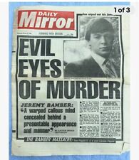 Jeremy Bamber Mirror Newspaper 1986 (Very Rare) picture