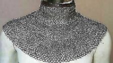 ChainMail Mild Steel Flat Ring Dome Riveted 6 mm Medieval Knight SCA 18 SWG picture