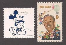 1968 WALT DISNEY POSTAGE STAMP + MICKEY MOUSE - MINT CONDITION picture