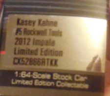2012 Action Kasey Kahne Diecast Car 1/6  Car #5 Rockwell Tools 2012 Impala New picture