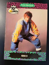 1991 ProSet MusiCards YO MTV Raps Nikki D RC card #134 picture