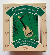 Hallmark 1986 Keepsake Ornament ~  CHRISTMAS GUITAR ~CHRISTMAS MEDLEY COLLECTION picture