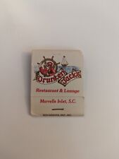 Rare Vintage Matchbook W8 Murrells Inlet South Carolina Drunken Jack's Lounge picture