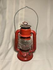 VINTAGE Dietz No. 50  Comet Red 9” OIL Utility Camping Lantern  picture